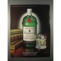 1980 Tanqueray Gin Ad - Man's Home is His Castle