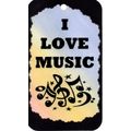 5050 I Love Music Sign Magnet Music Band Choir ...