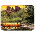 Sedona Arizona Cathedral Rock Fridge Magnet
