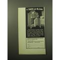 1950 Herring Hall Marvin Safe Ad - A Safe for the home