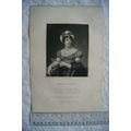 1836 engraving - Madame de Stael