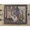 Feasting Medieval Book Of Hours Belgium Flemish...