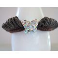 Butterfly shaped hair tie pony tail holder scru...