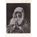Sassoferrato Madonna in Prayer RP postcard Used...