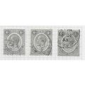 BRITISH HONDURAS 1922 KG5 4c GREY USED SG130 13...