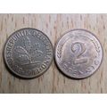 1983g 2 Pfennig Germany Coin