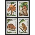 Congo WWF Golden Potto 4v 1997 MNH MI#1504-1507...