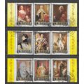 Corée du nord N° 1788 les 9 timbres OBLITERE ( ...