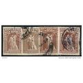 1938/1962 4 different values - #2053 fine used (o)