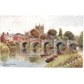Hereford - Wye Bridge & Cathedral - AR Quinton ...
