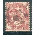 France 1900 - SG289 - 2c purple - "Blanc" - used