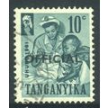 Tanganyika - 1961 - SG109 - 10c turquoise - Dis...