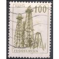 Yugoslavia 1958 - SG909 - 100d green - Oil Derr...