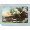 NH Manchester Covered Bridge Postcard Amoskeag ...