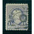 Used 219 1c Benjamin Franklin Just Clears M01923