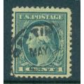 Used 498 1c George Washington Fine A10699