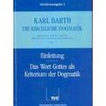 Einleitung / Wort Gottes als Kriterium der Dogm...