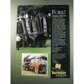 1991 Vermeer Tree Spade Ad - Fore! Coming thru!