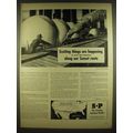 1944 Southern Pacific Railroad Ad - Exciting things are happening in Texas