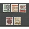 Faroe Islands 1981 Historic Writings Of The Far...