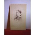 victorian photograph CDV a young lady . Photo b...