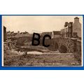 Postcard The Three Bridges & Henfaes Hotel Aber...