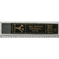 Vintage: black leather bookmark - All Saints', ...