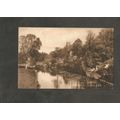 Postcard Devon Tiverton The River Exe