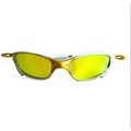HCS X-Metal Juliet 24k Gold kit White sunglasses