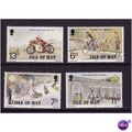 ISLE OF MAN 1977 ANNIV OF MOTORCYCLES SG 99/102...
