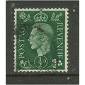GB 1937 KGV1 1/2d Green stamp SG 462.(H439