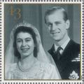 Great Britain 1997 Golden Wedding 43p Photograp...