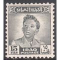 Iraq 1948 - SG283 - 15f black - King Faisal 11 ...