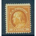 420 30c Benjamin Franklin Barely Clears MMH NA1679