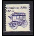 1897 1c Omnibus Average Plus MNH Dry Gum CNS 1 ...
