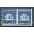 1520 10c Jefferson Memorial Fine MNH CLP B0979