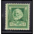 864 1c Henry Longfellow Fine MNH KA2476