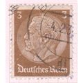 Germany 1934 - 3pf brown - President Von Hinden...
