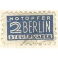 Germany 1948 - SG AT136 - 2pf blue - Aid For Be...