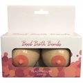 Boobie Bath Bomb Set Peach Bellini Boob Lovers ...