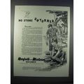 1946 Norfolk and Western Railway Ad - No Stone Unturned