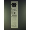1958 Goodloe E. Moore Tuff-Bond Adhesives Ad - For permanent bonding