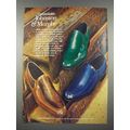 1974 Johnston & Murphy Monaco Slip-On Shoes Ad