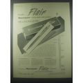 1954 Waterman's Flair Pen Ad - Finally retractable ball-pointer