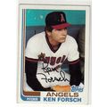 1982 Topps baseball card 385 Ken Forsch- Angels