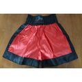 FORCE BOXING / MARTIAL ARTS RED & BLACK SHORTS ...