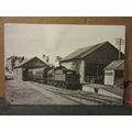 BURNHAM-ON-SEA STATION, SOMERSET 1962 . postcar...