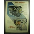 1945 GM Allison Engines Ad - Repeat Performance
