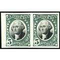 RB5TC4, Trial Color Proof on Card Pair Cat $140...