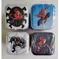 Lot of 4 Marvel Spider-man Tins